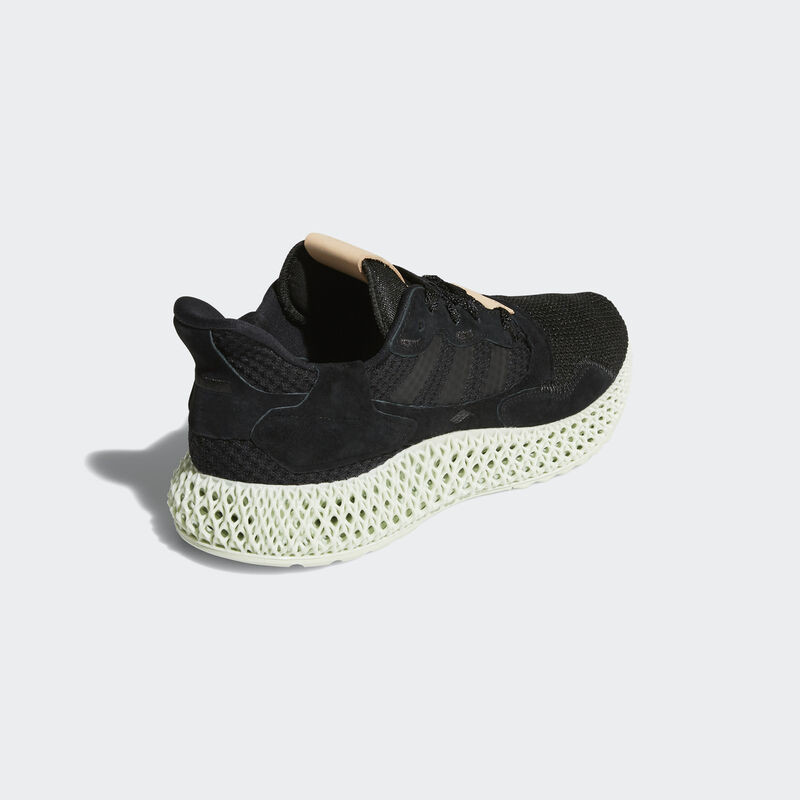 Hender Scheme x adidas ZX 4000 4D Black | F36147 | Grailify